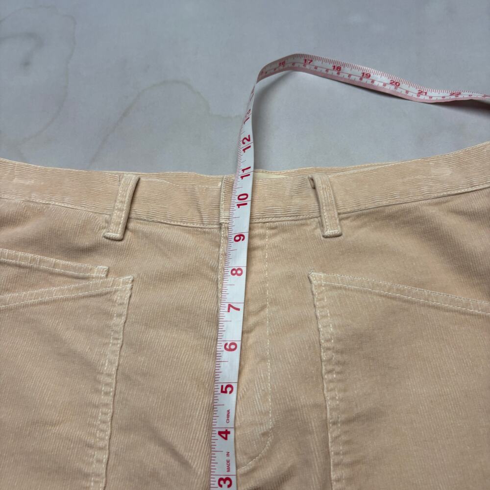 NWT Nili Lotan Shon Pant Light Blush Corduroy Women's 4 Bow Barrel Boho - Picture 7 of 12